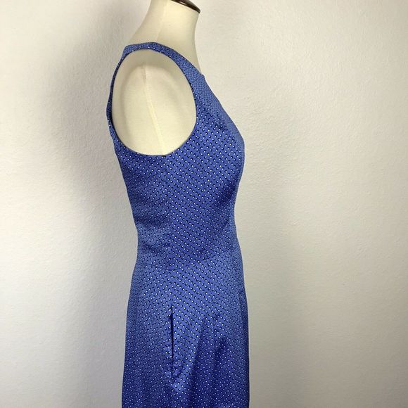 Banana Republic Print Lined Dress Tall - Picture 7 of 8